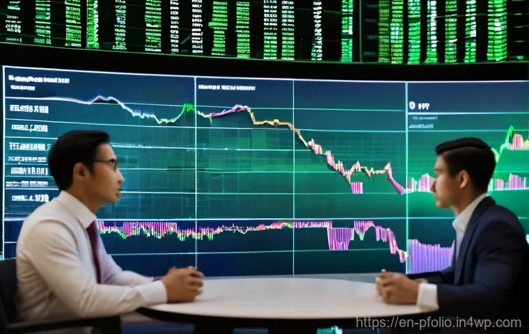 투자 포트폴리오에서 외환 리스크 관리 - **Prompt:** A young, diverse group of investors (early 30s, mixed genders, all professionally dresse...