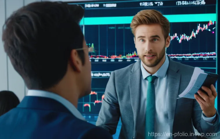 포트폴리오 관리의 심리적 요소 이해하기 - **Prompt: The FOMO Trap - A Glimpse into Investor Temptation**
    A high-definition, cinematic styl...