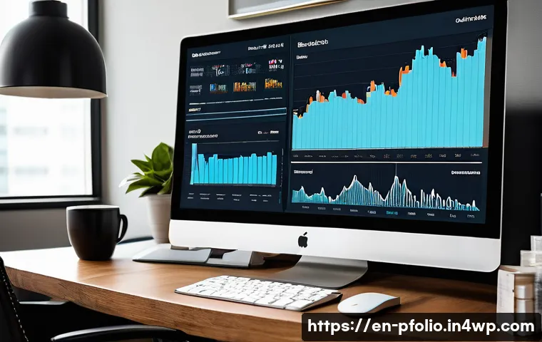 리스크 수준에 따른 포트폴리오 전략 조정 - A professional investor’s workspace featuring three distinct portfolio charts displayed on multiple ...