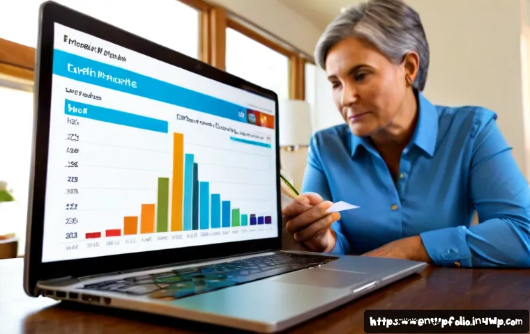 자산 배분과 투자 기간 설정의 중요성 - Photorealistic financial planning scene, mature American couple in a bright home office reviewing a ...